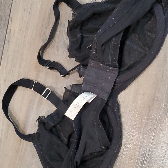 Cacique sz 40DD mesh bra plus size full coverage - Picture 8 of 12